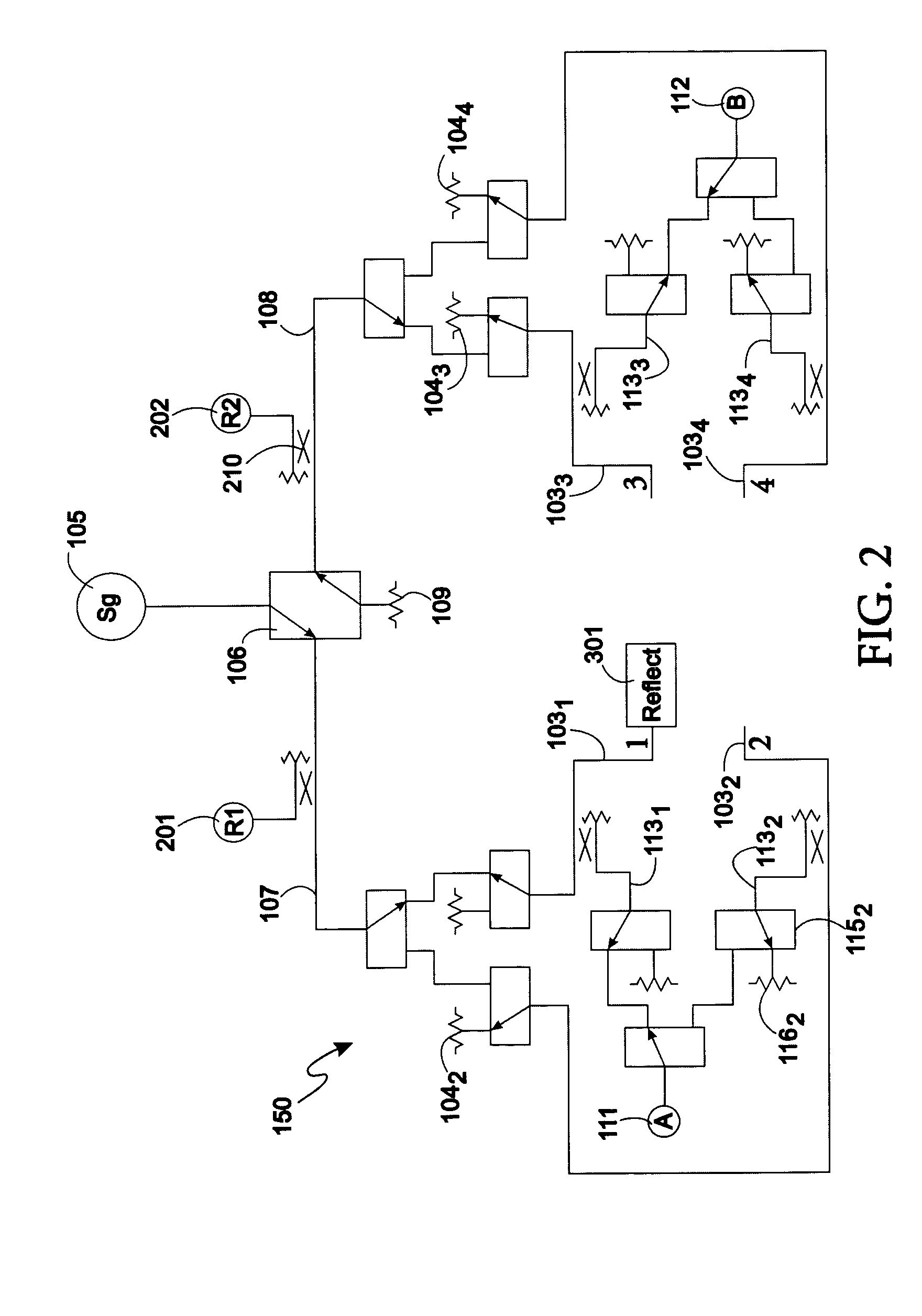 Method and apparatus for measuring a device under test using an improved through-reflect-line measurement calibration