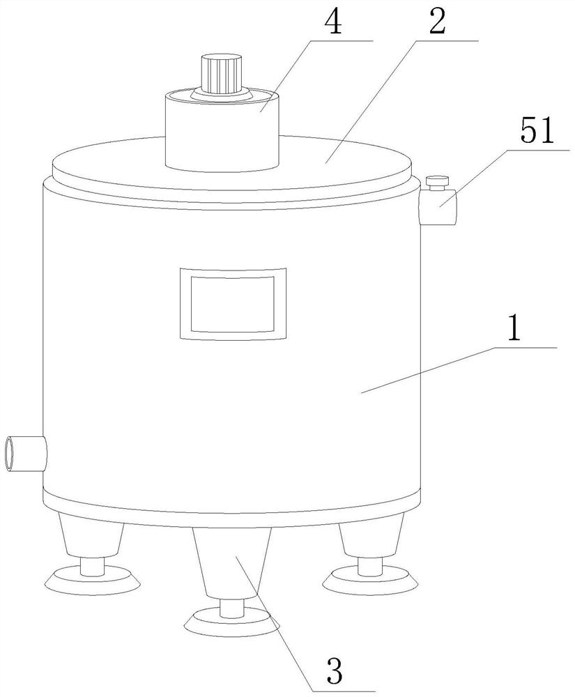Microbial fermentation tank with air distributor for increasing oxygen capacity