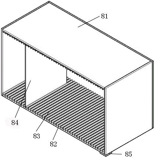 Mobile file cabinet with file boxes