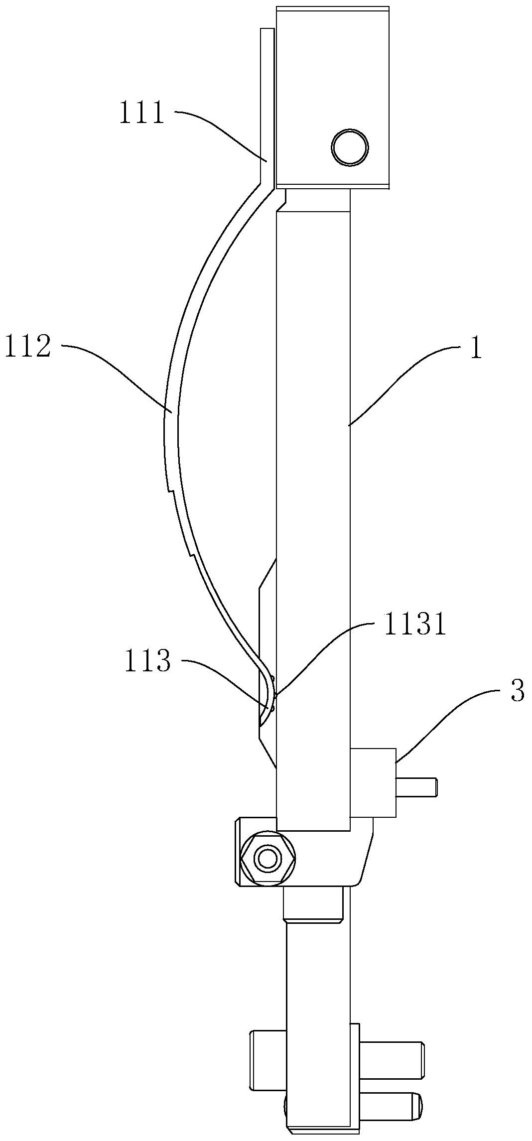 Mold opening and closing sequence control mechanism and three-plate mold