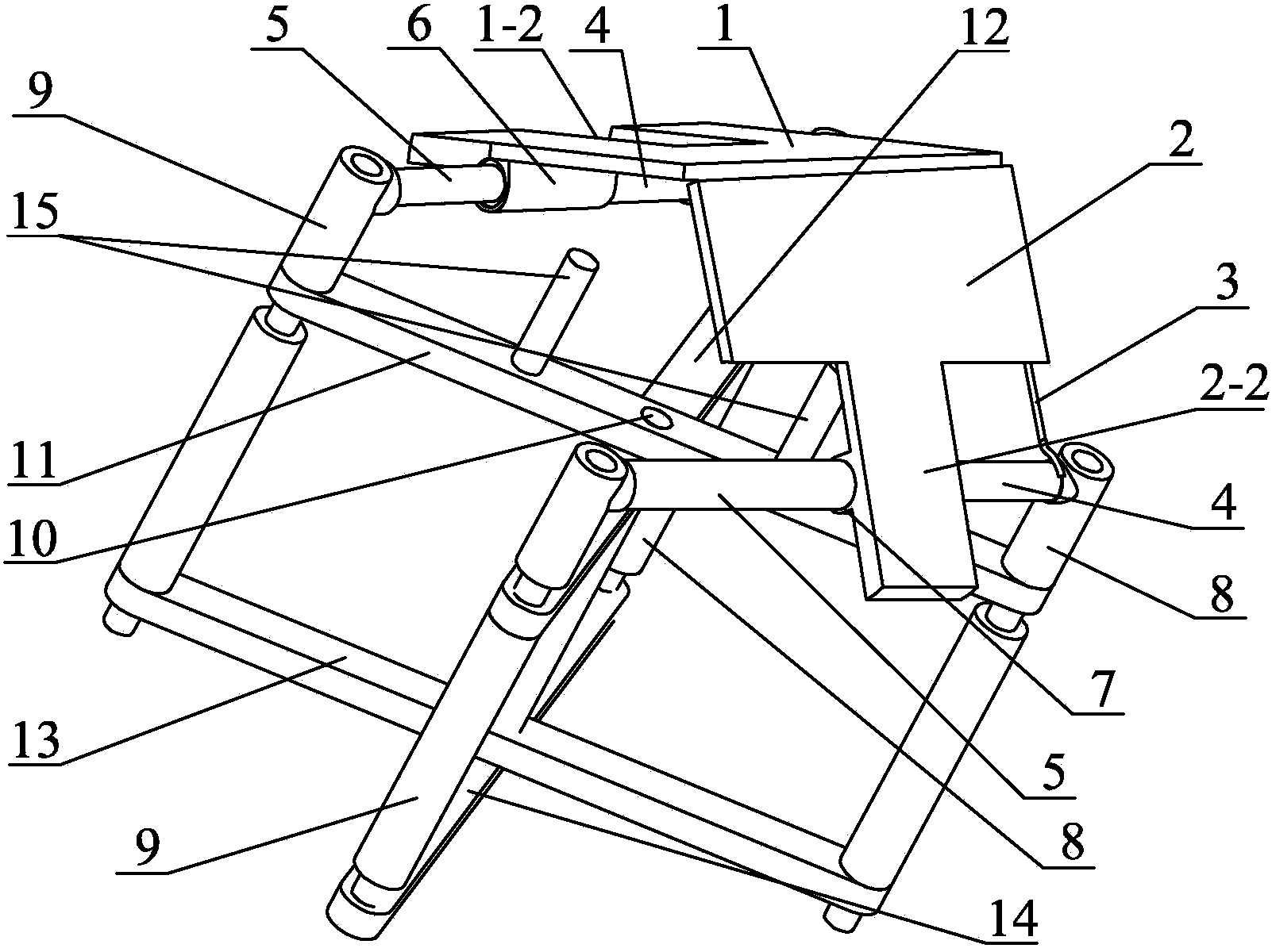 Foldable circular-arc-shaped supporting device
