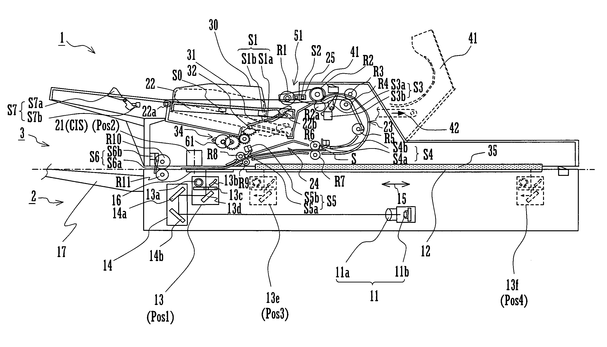 Sheet material feeding device, image reading device, and image forming device