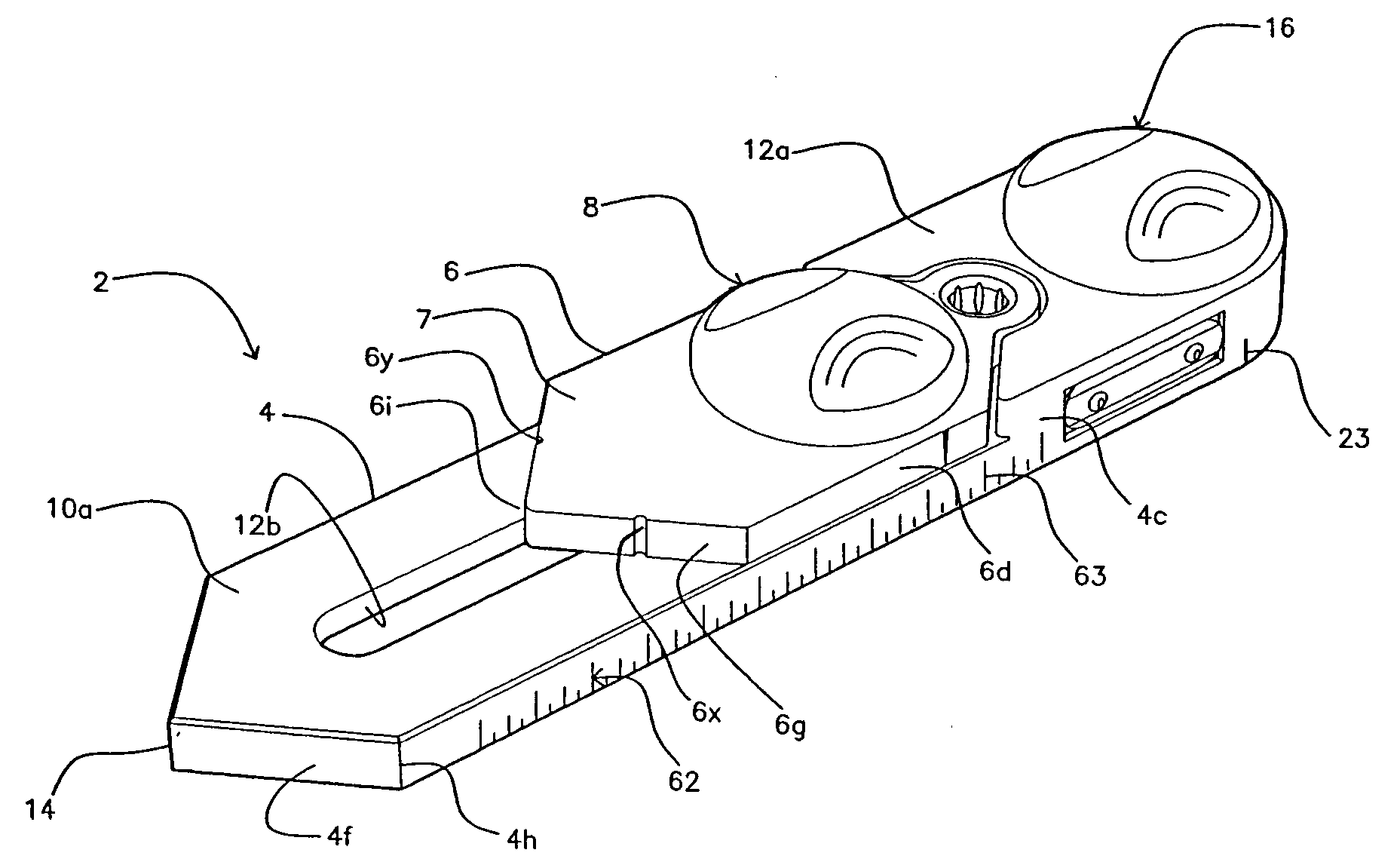 Multi-purpose hand tool and scribing apparatus utilizing multi-purpose hand tool