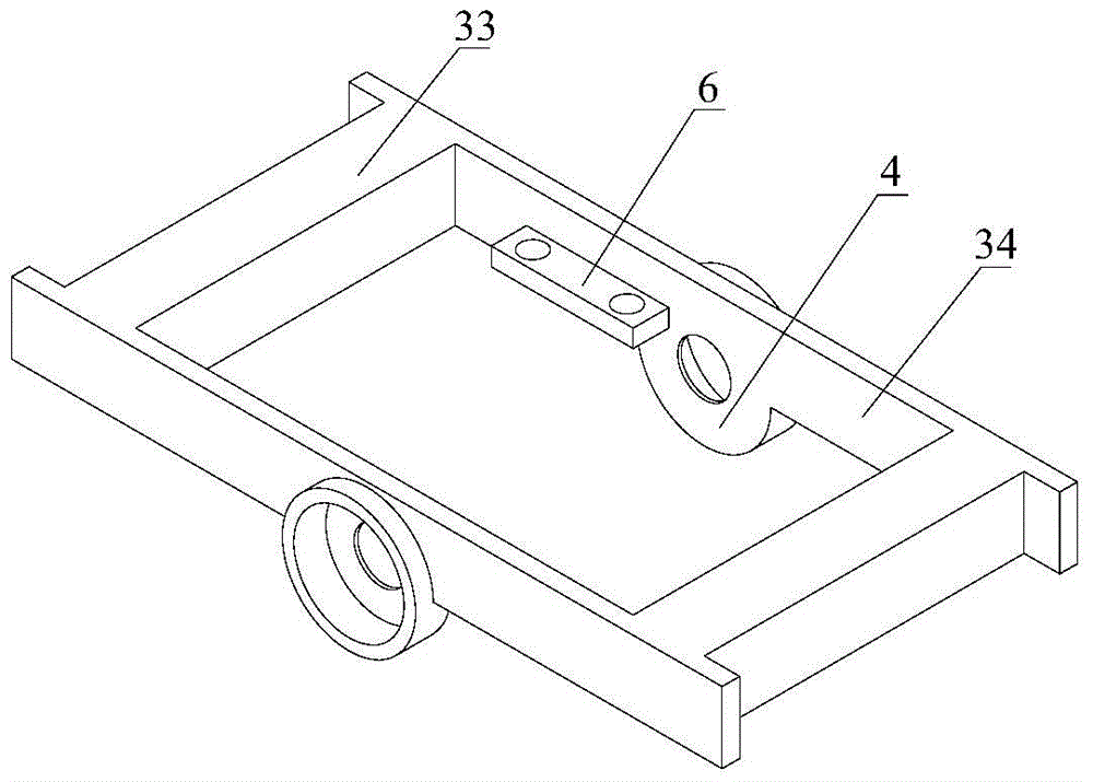 Mechanical corn hole punching deep fertilization topdressing device