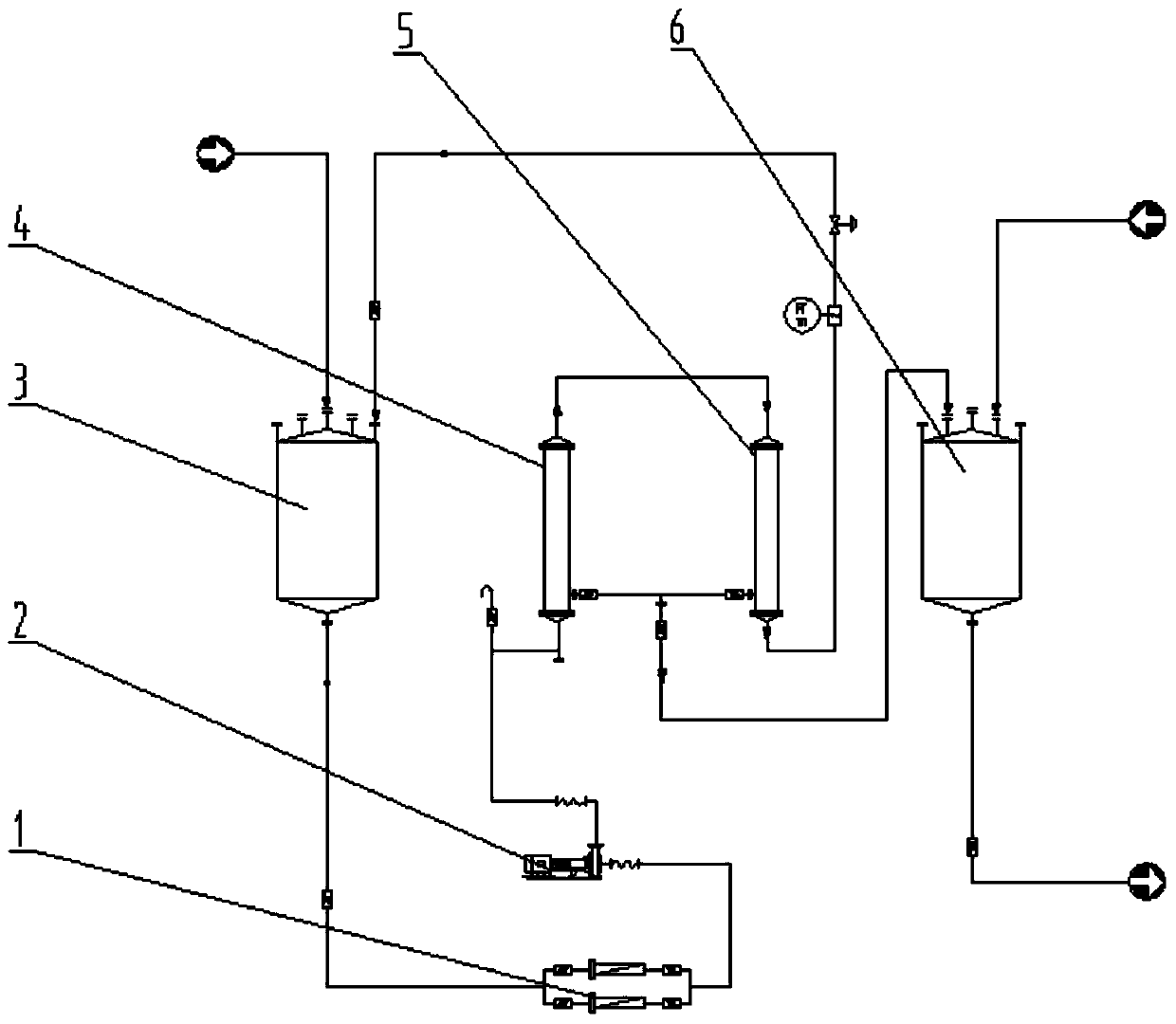 A method for concentrating bone extract with gradient series membranes