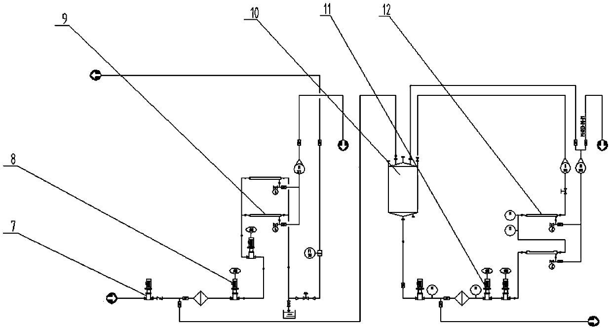 A method for concentrating bone extract with gradient series membranes