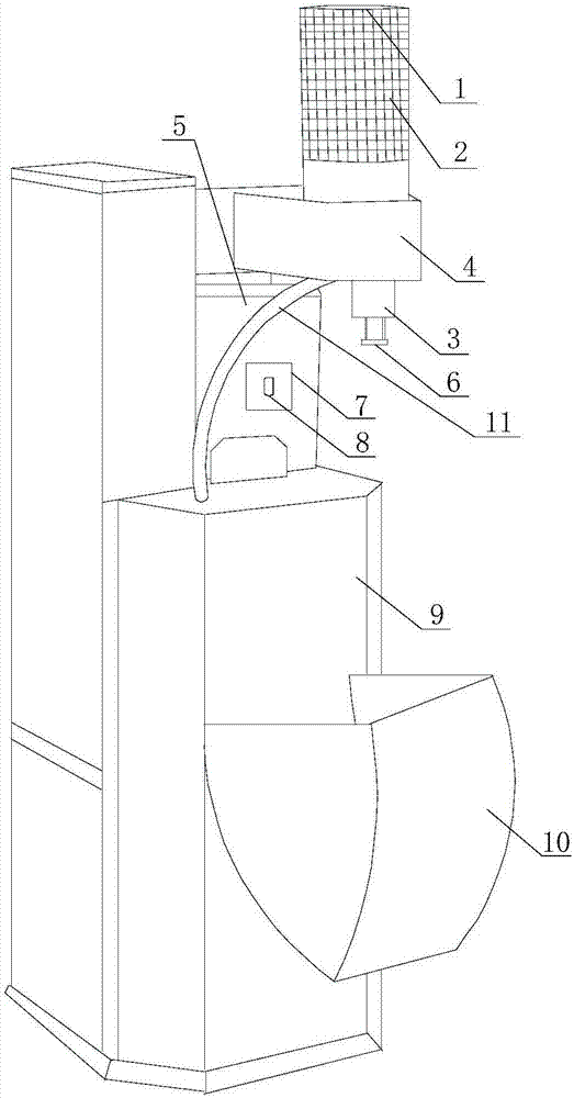 Secondary processing device for leather footwear