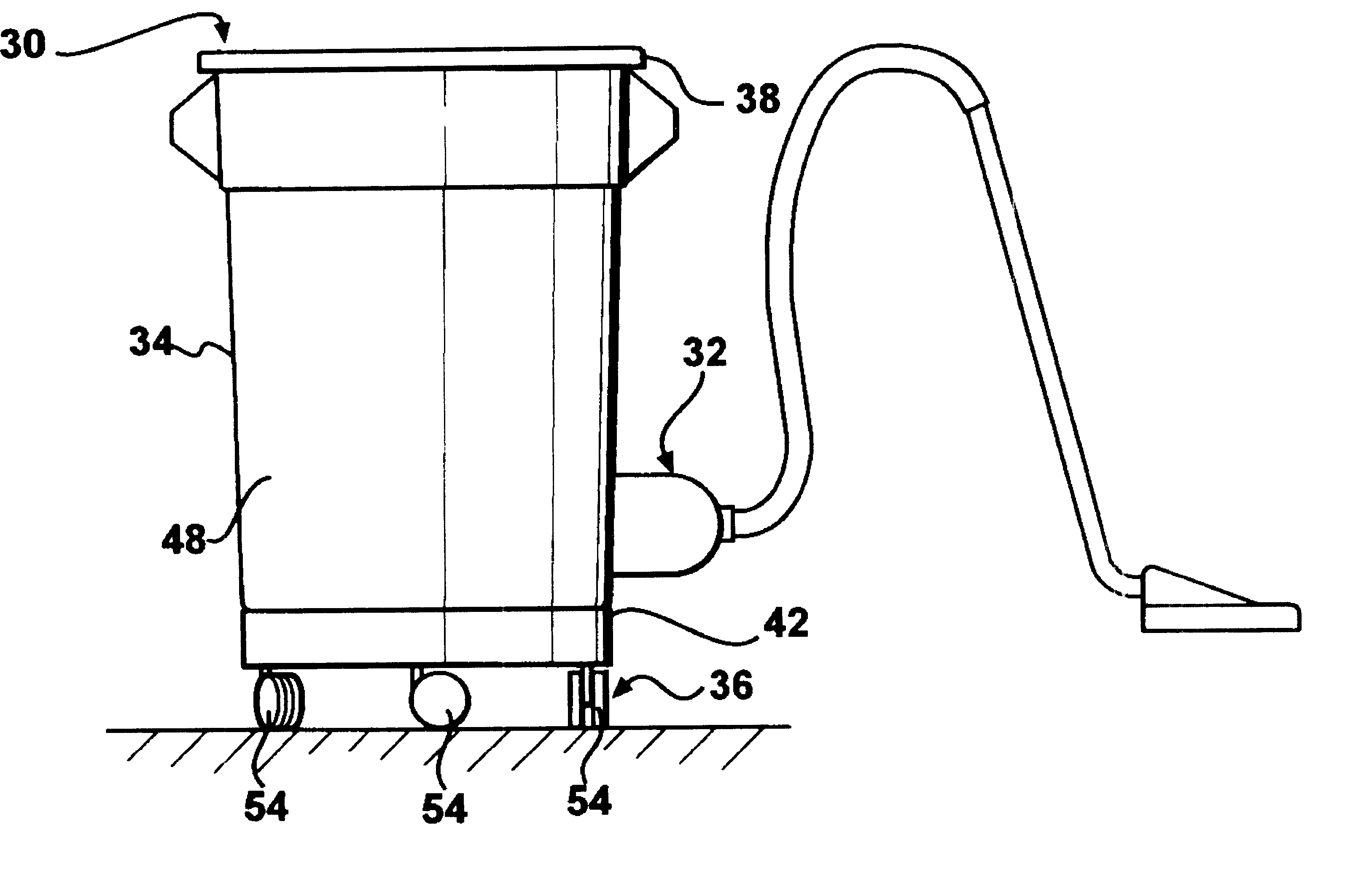 Portable cleaning assembly