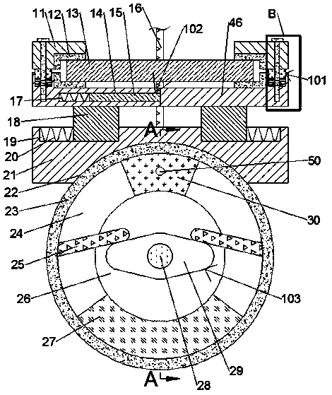 Adjustable jet propulsion device capable of being mounted on surfboard