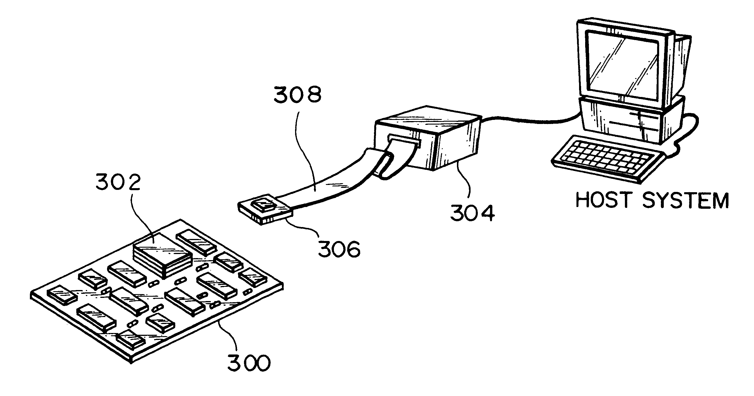 Microcomputer, electronic equipment, and debugging system