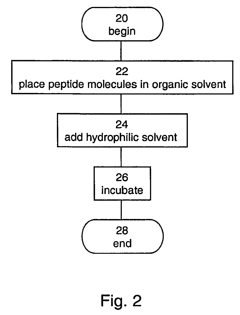Method of forming a fiber made of peptide nanostructures