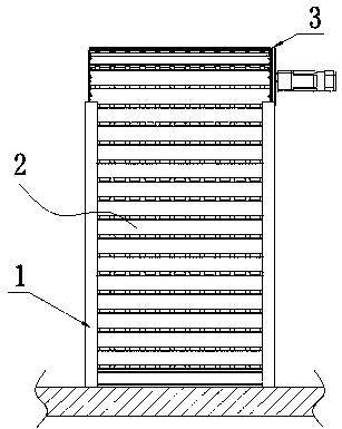 Mute rolling gate with controllable transparency and ventilation effects