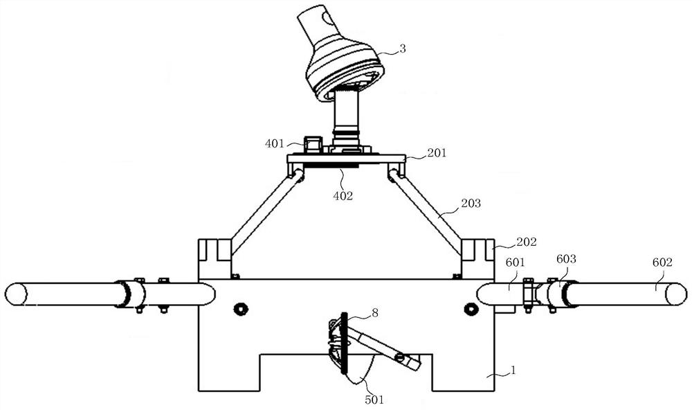 A New Type of Helicopter Carrying Detecting Instruments Hanging