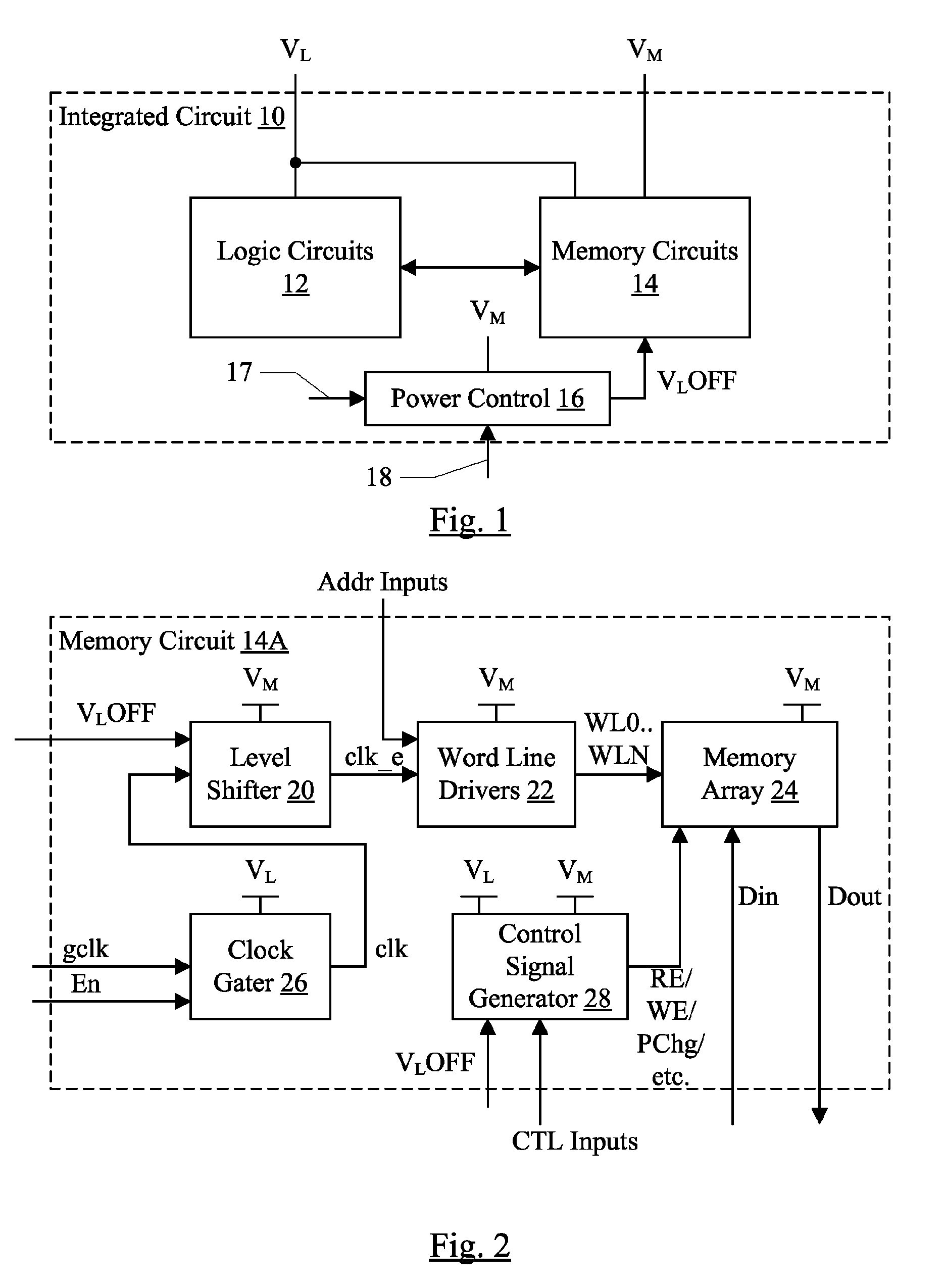 Cache optimizations using multiple threshold voltage transistors