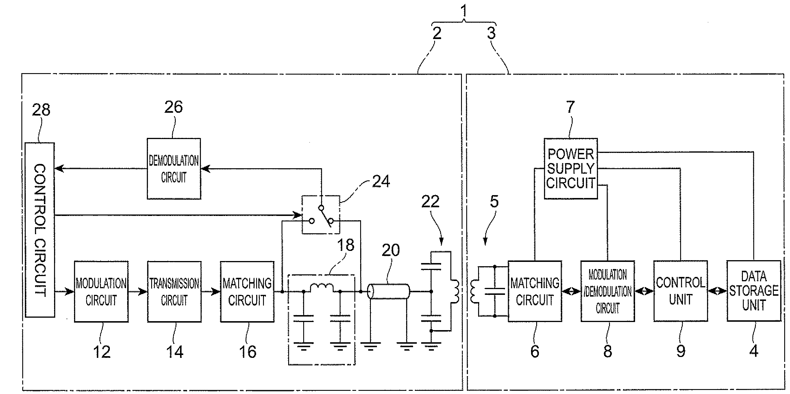 Transmitter/receiver for radio communication, RFID system and receiving method for transmitter/receiver for radio communication