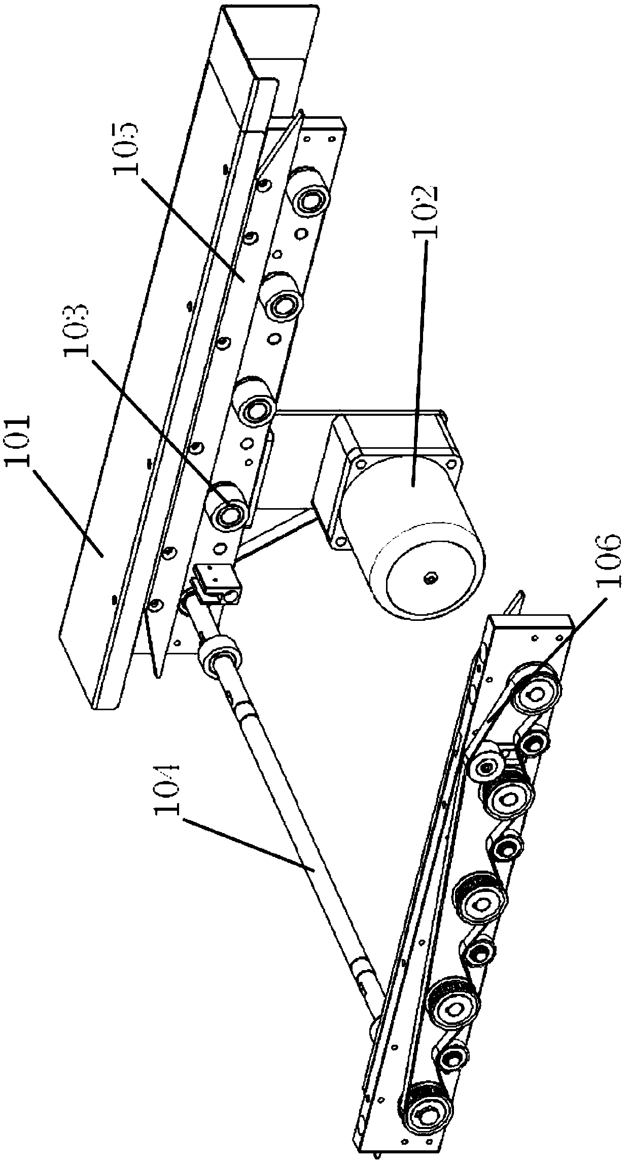 An automatic stacking device and stacking method thereof