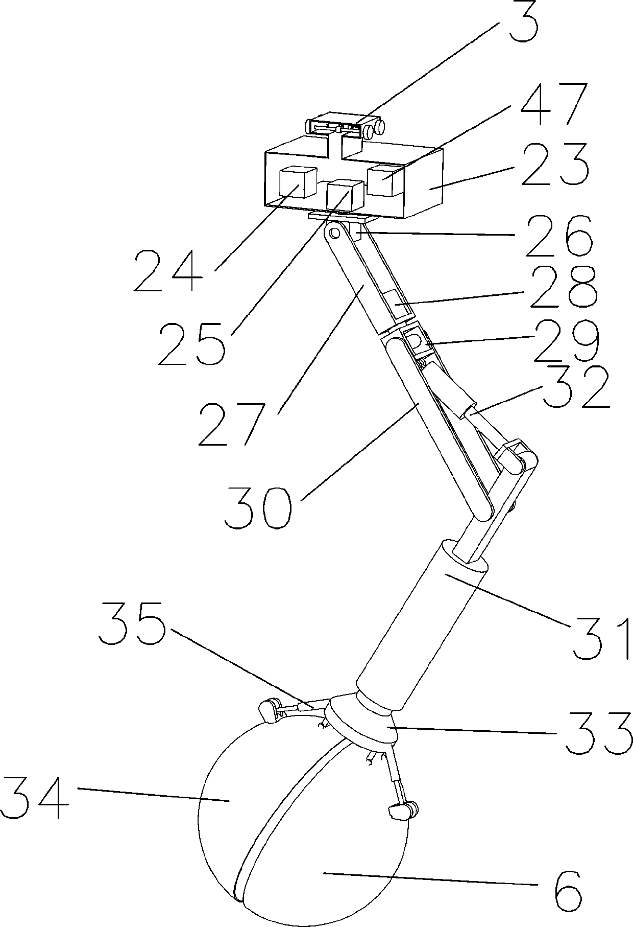 Deep hole drainage building dredging device and dredging method