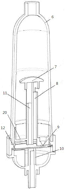 Disposable automatic control transfusion device