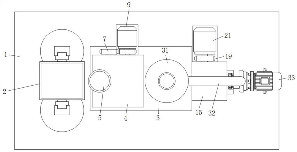 Waste granulating device for wood processing