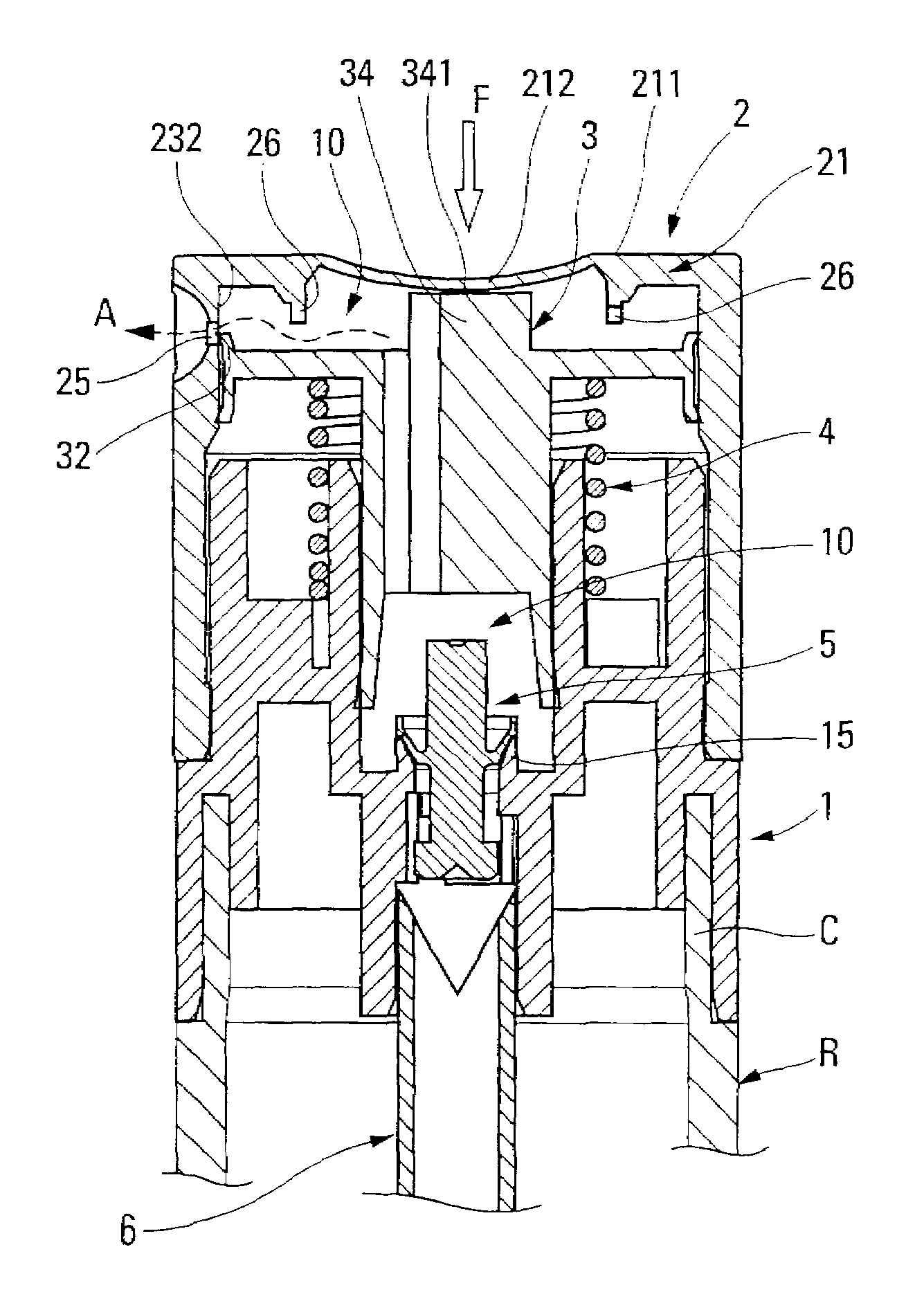 Liquid dispenser device