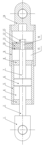Viscous damping limiting method with limiting device and viscous damper