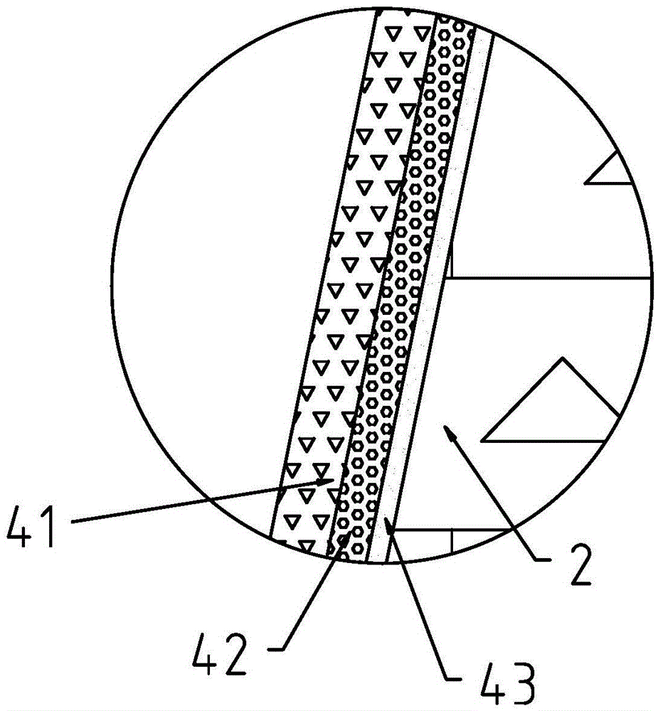 Large unconsolidated soil and stone body slope protection structure and method