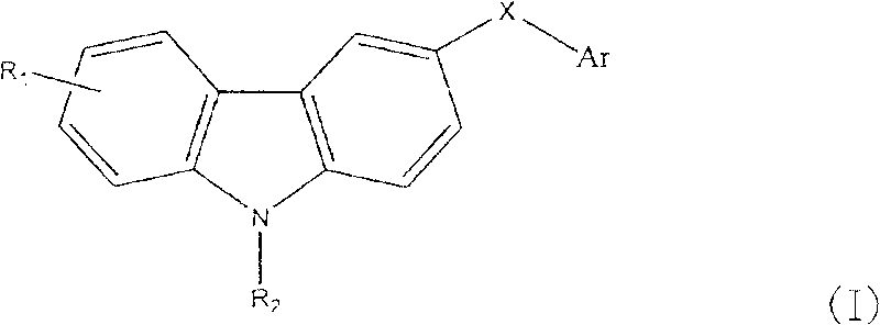Carbazole sulfonamide derivative and its preparation method