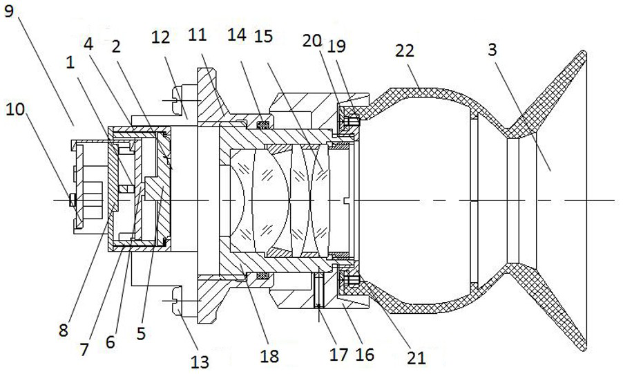 Modularized OLED display eyepiece assembly