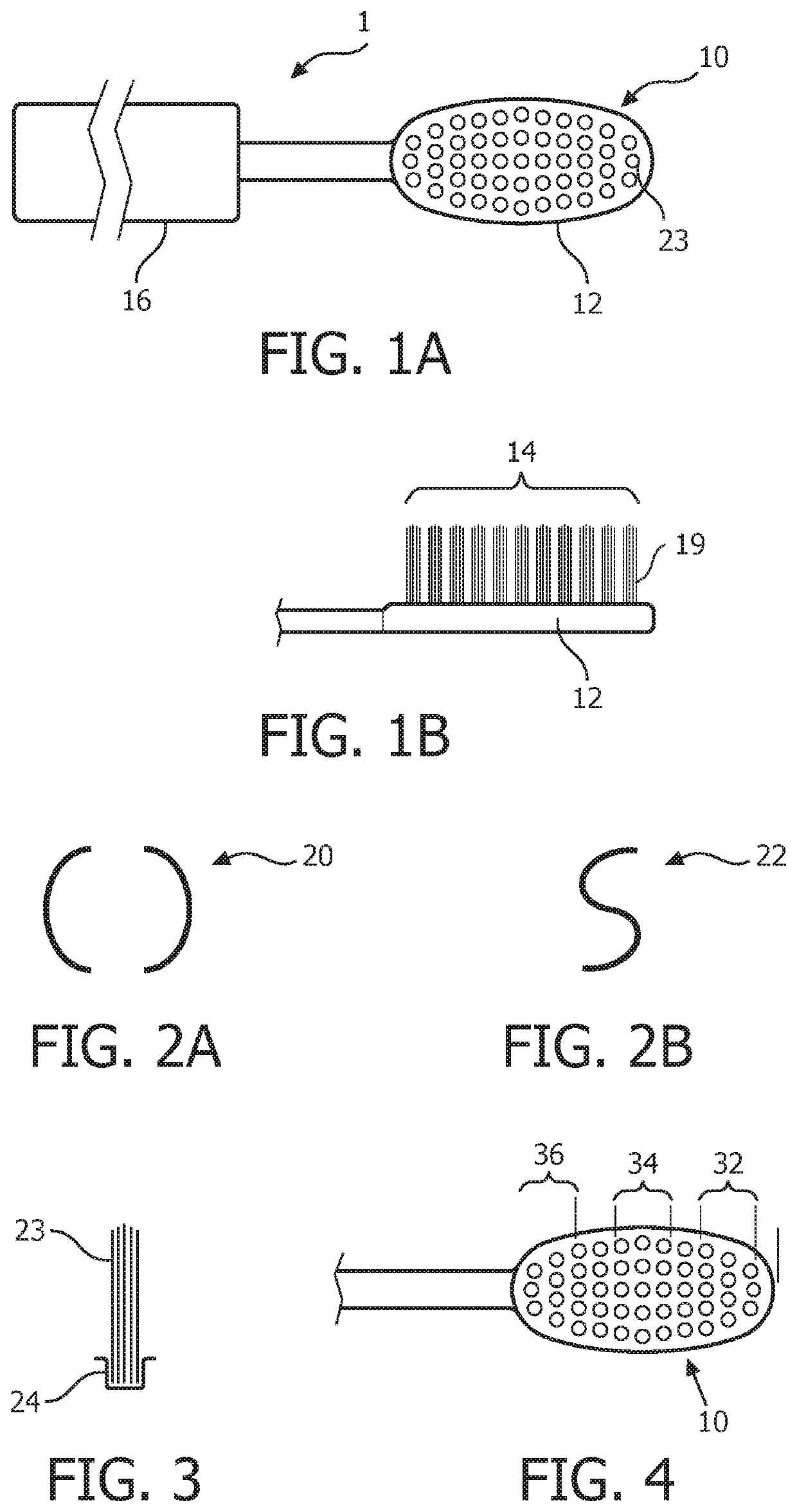 Resonance tuning of the bristle structure for a power toothbrush