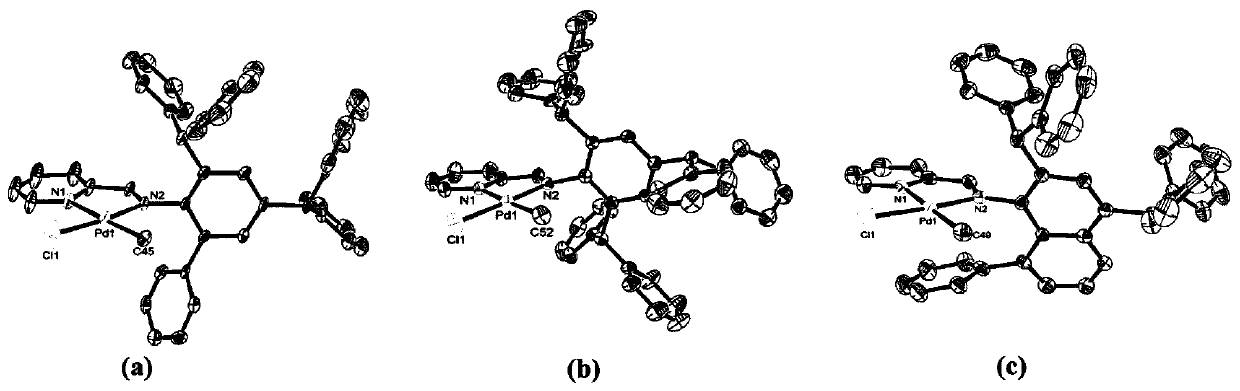 Pyridine imine ligands, pyridine imine palladium complexes based on the pyridine imine ligands and catalytic application of the pyridine imine palladium complexes