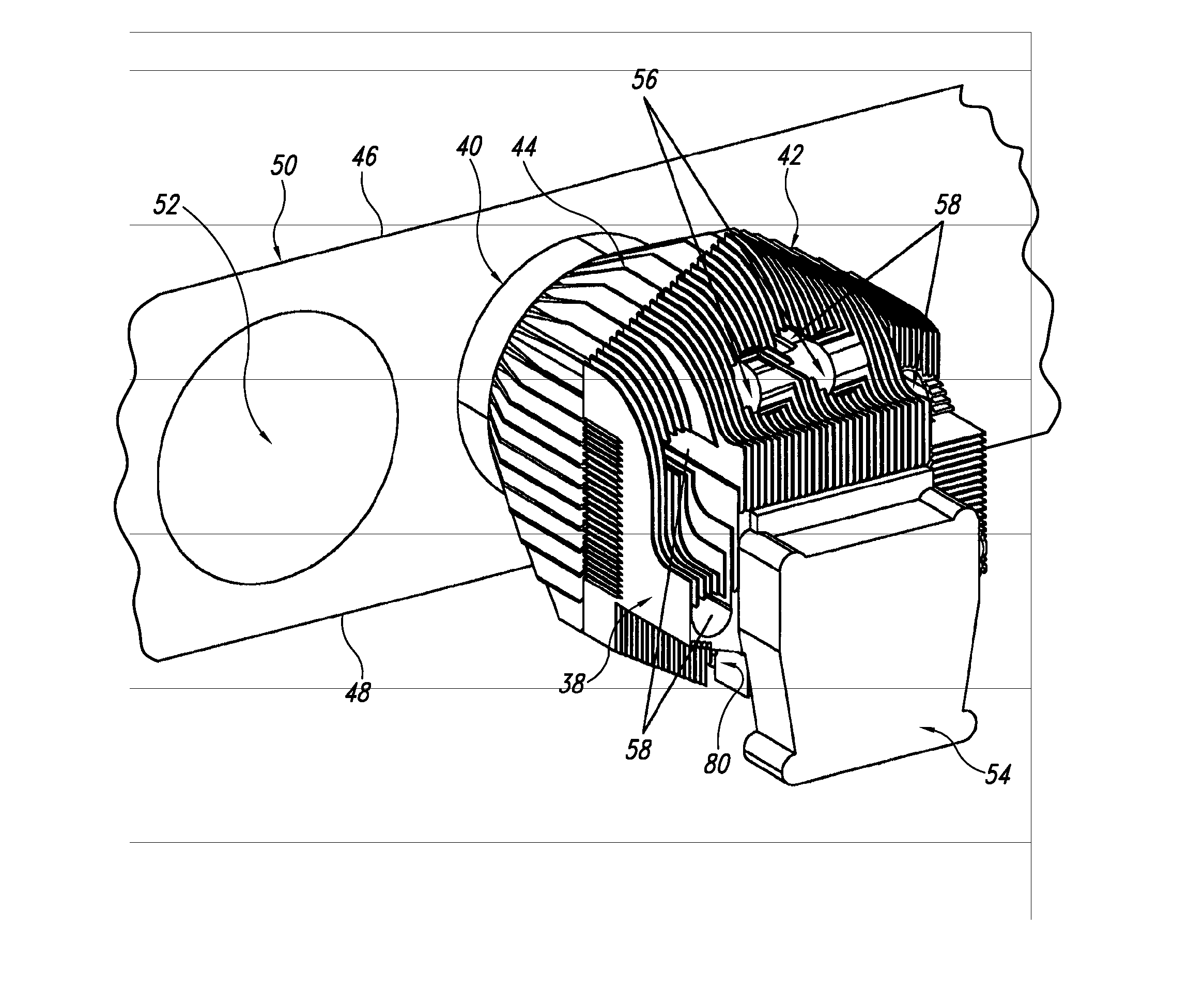 Axial flow cooling for air-cooled engines