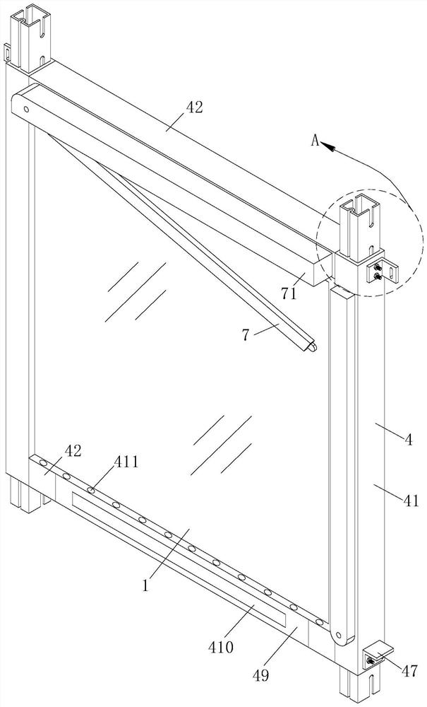 Component type heat preservation fireproof curtain wall structure and method thereof