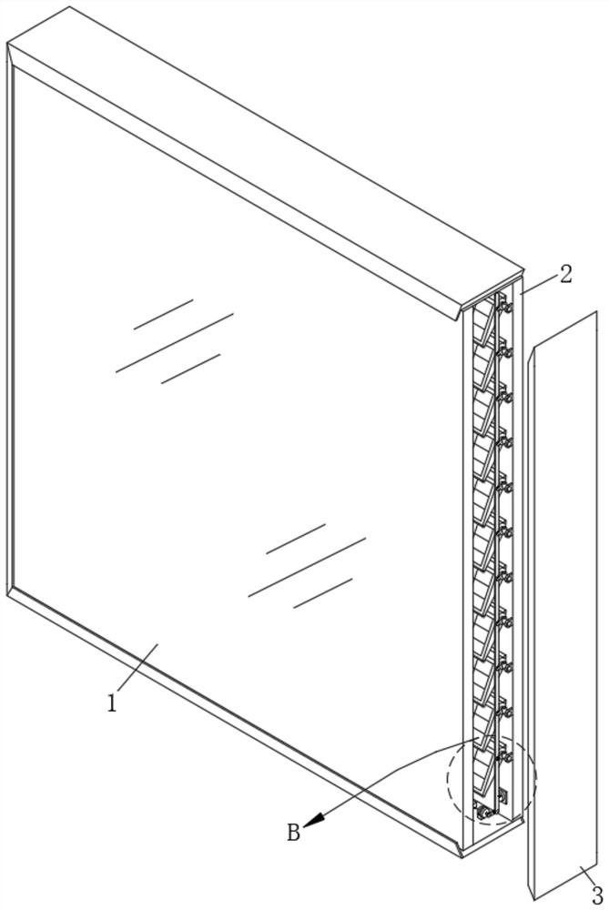 Component type heat preservation fireproof curtain wall structure and method thereof