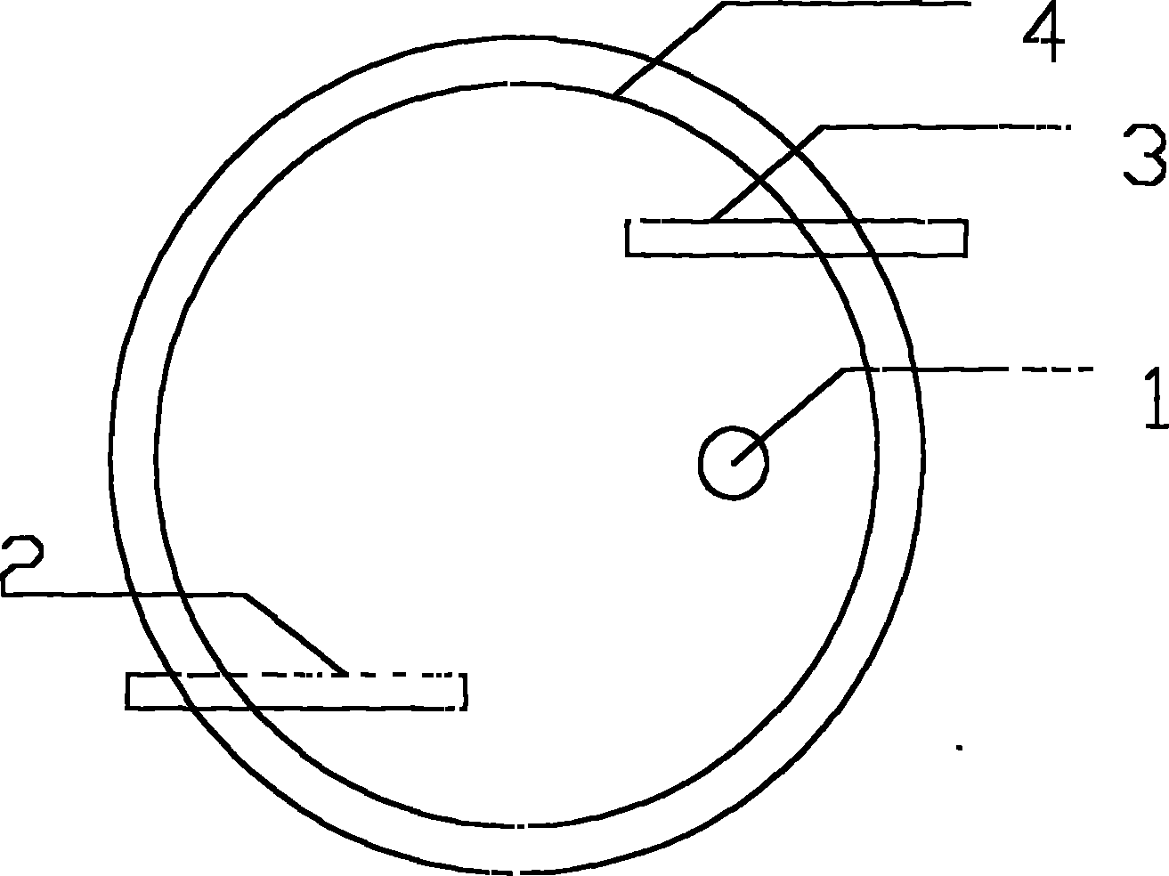 Bag type hydrolyzing and acidifying device for sewage treatment