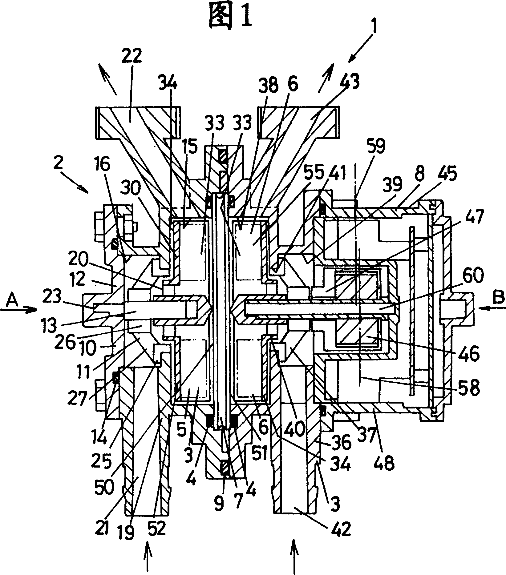 Manifold incorporating thermoelectric module and cooling device using thermoelectric module