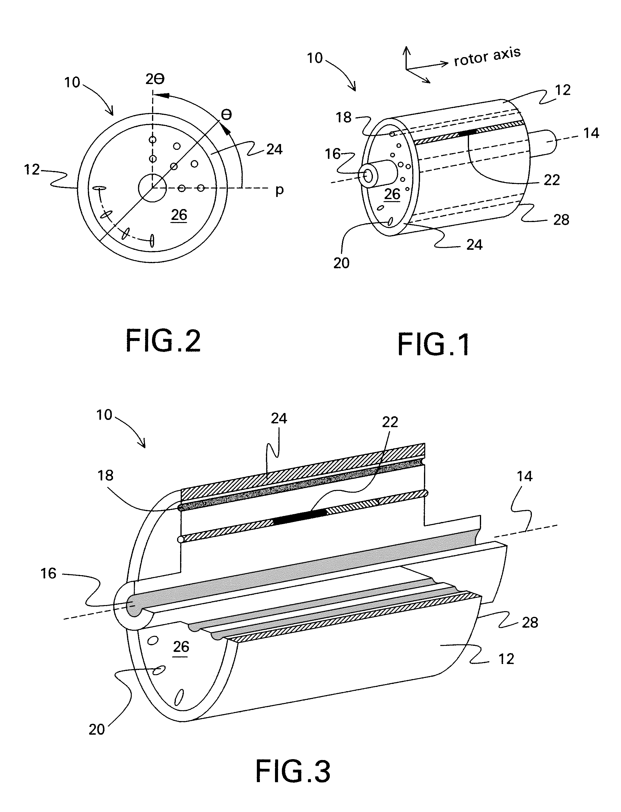 Method and apparatus for balancing a rotor