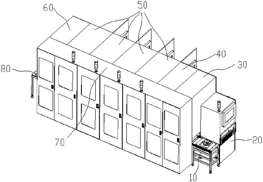 Printed circuit board assembly (PCBA) automatic detection device