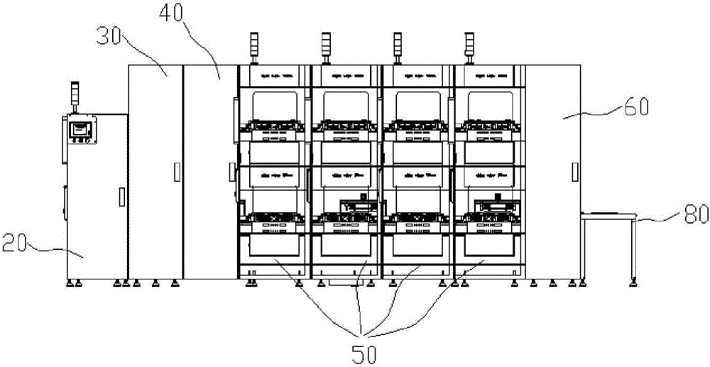 Printed circuit board assembly (PCBA) automatic detection device