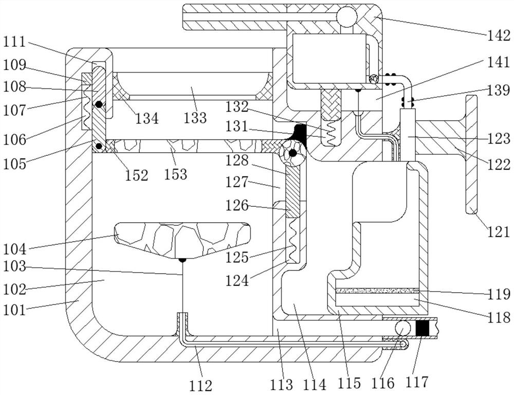 Industrial wastewater floating garbage recycling, collecting and treating device