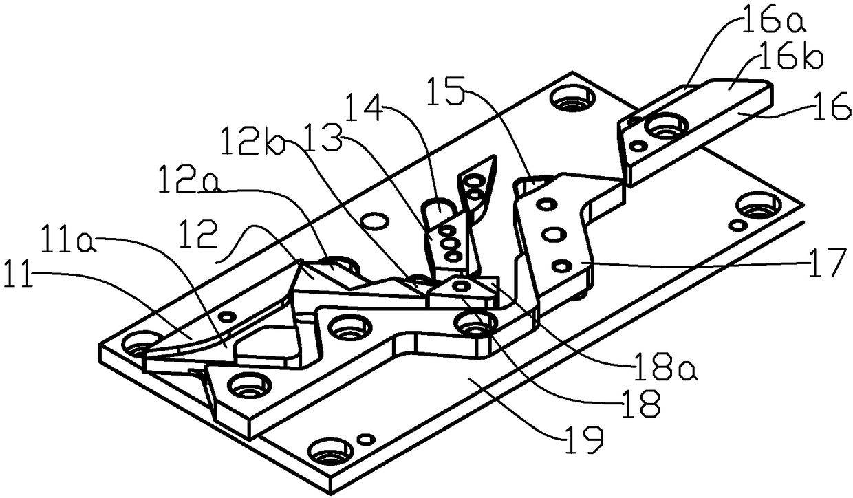 Needle selection knitting system for glove machine