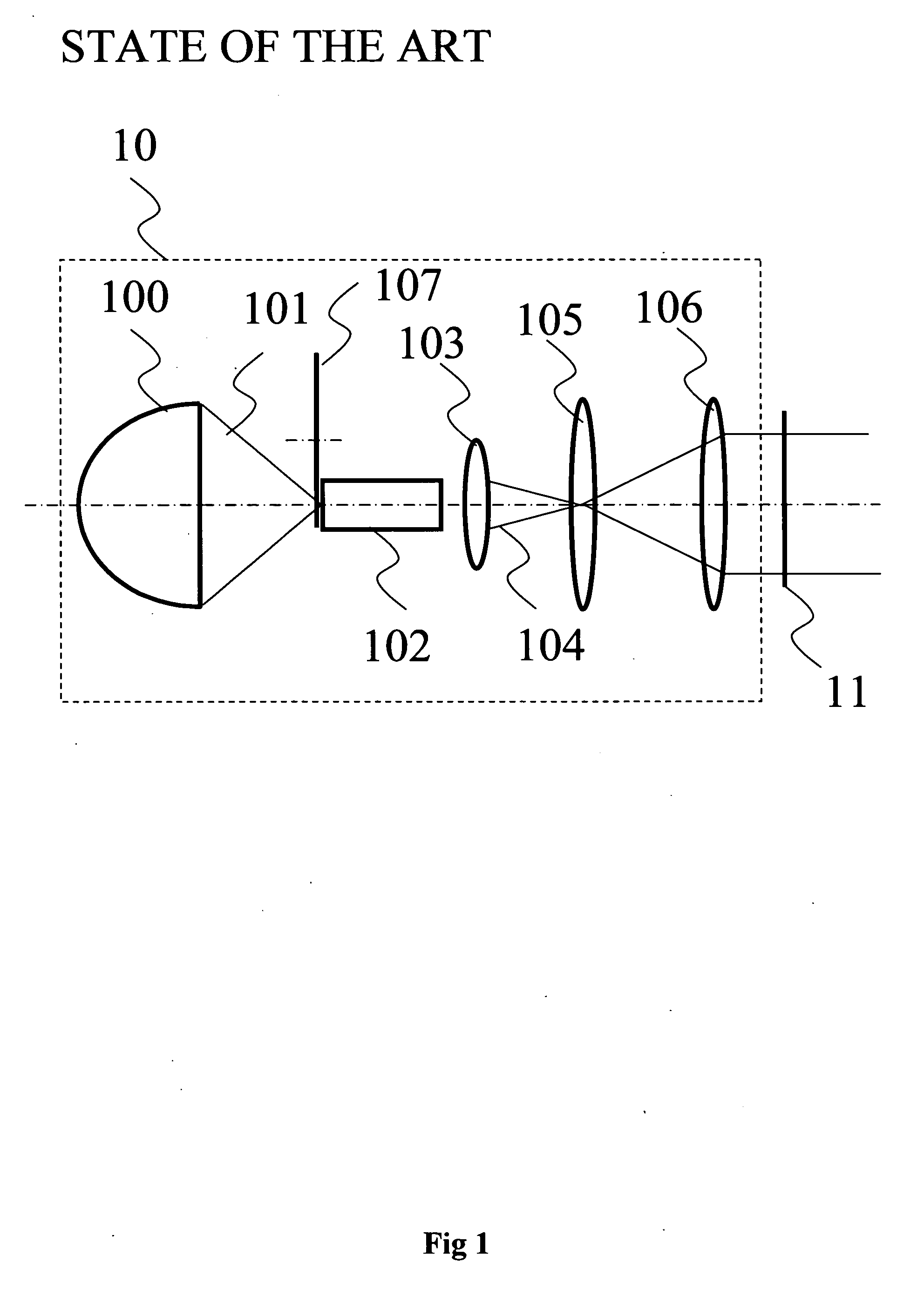Method of illuminating a projecting imager, corresponding system and projector