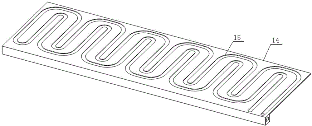Liquid-cooling iron-coreless permanent-magnet linear motor