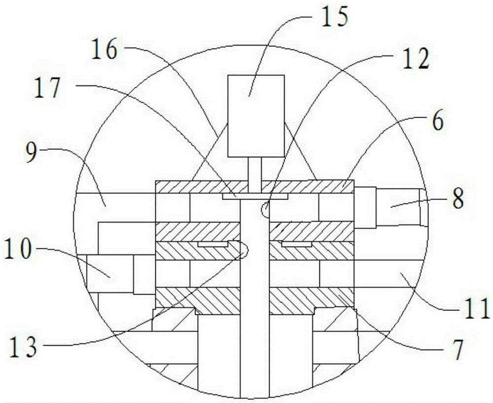 Drawbench cooling device with rust preventing and incrustation removing functions