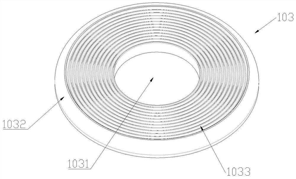 Ultra-wideband loudspeaker and assembling device thereof