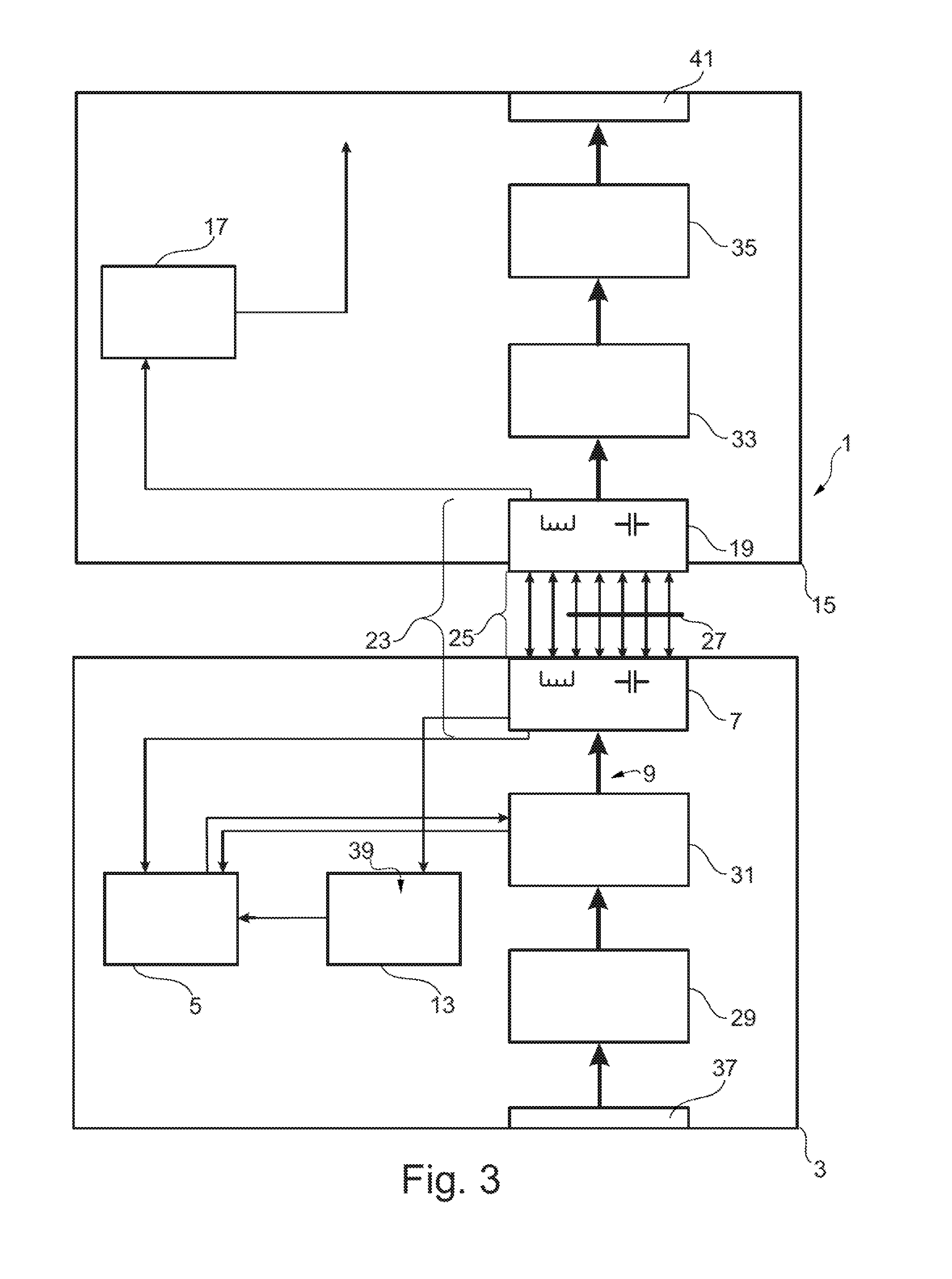Detection of an electrically conductive foreign object in an inductive transmission path