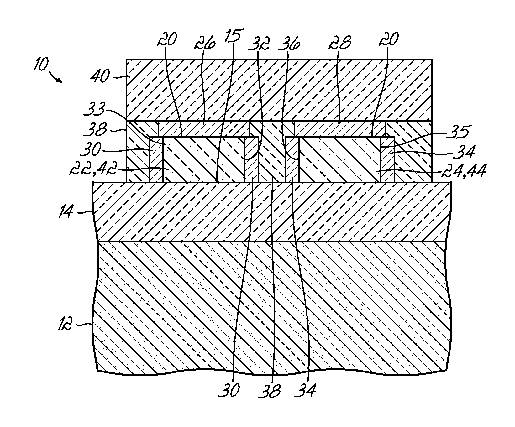 Device structures for a metal-oxide-semiconductor field effect transistor and methods of fabricating such device structures