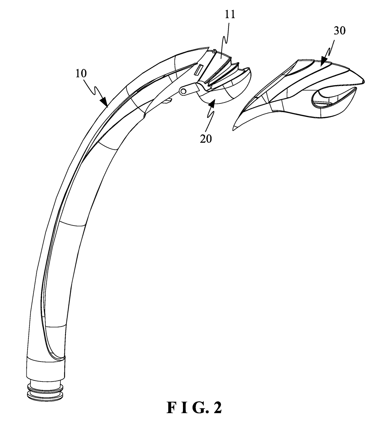 Dry snorkel for diving