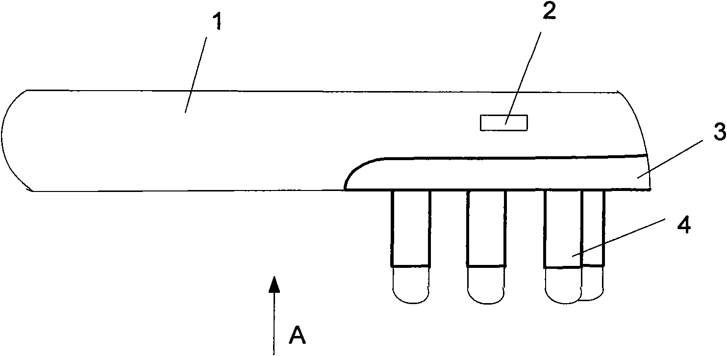 Hair growing device