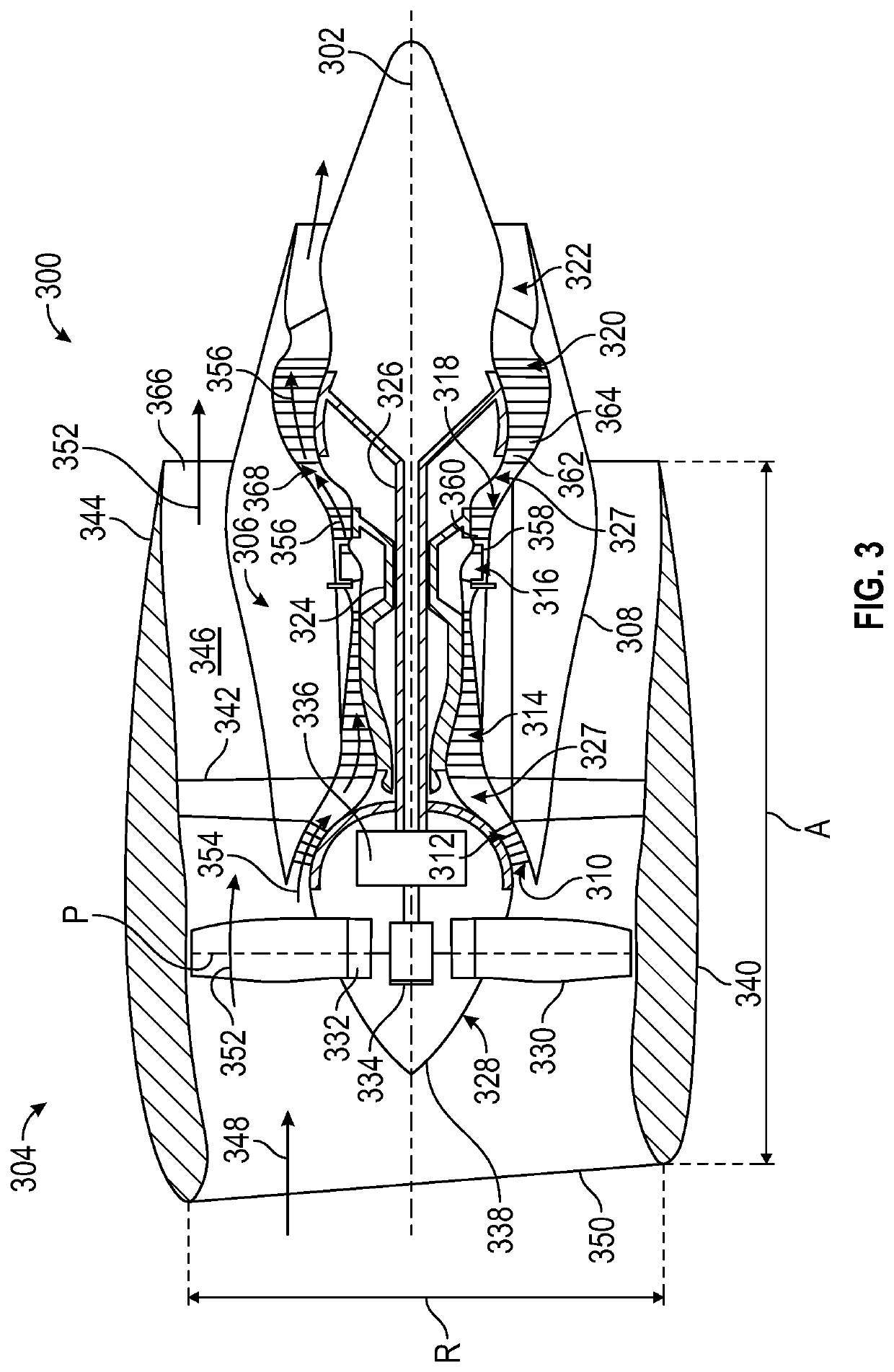 Overall engine efficiency rating for turbomachine engines