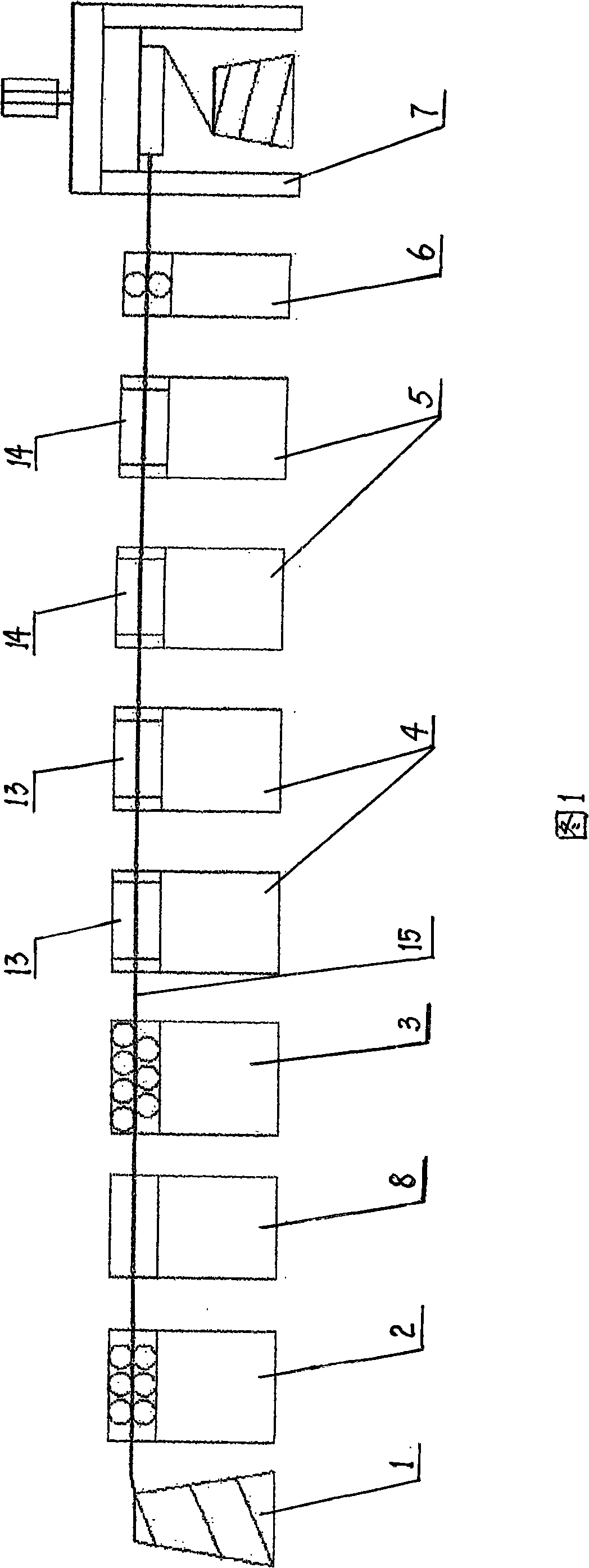 Method and equipment for removing oxidizing layer of titanium and titanium alloy wire material